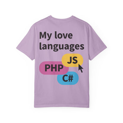Quirky Tech Lover T-Shirt - Unisex Garment-Dyed