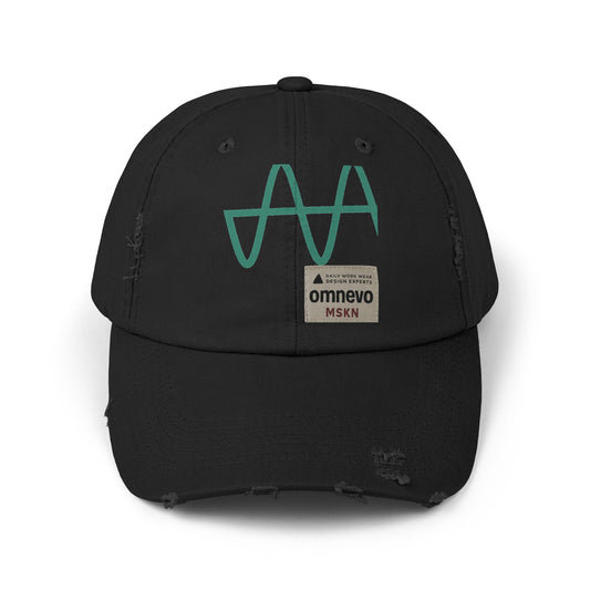 Distressed Unisex Cap with Minimalist Design, Vintage Cap, Casual Hat, Outdoor Wear, Spring/Summer Accessory