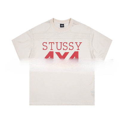 Sports And Leisure Jersey Letter Printing Simple Short Sleeve